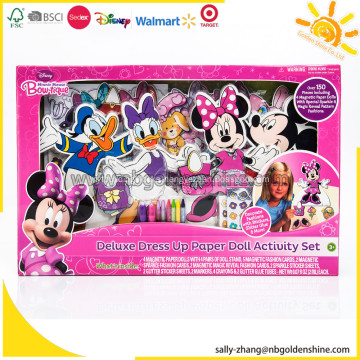 Mickey Mouse Deluxe Dress Up Paper Doll Activity Set